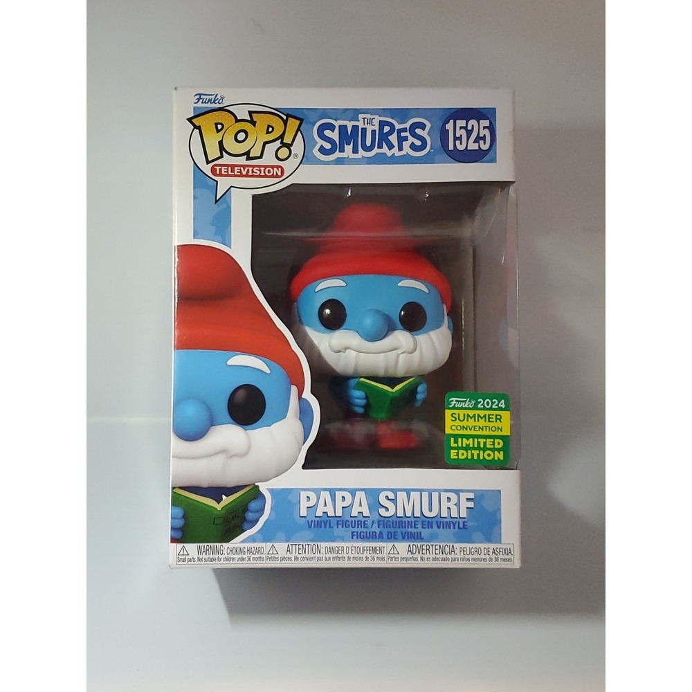 Funko Pop! Papa Smurf 1525 Summer Con 2024 Limited Edition - NEW